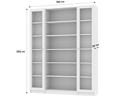 Изображение товара Билли 423 white ИКЕА (IKEA) на сайте bintaga.ru